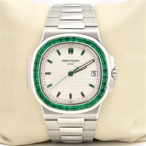 patek philippe nautilus 5711 emeralds price|Patek Philippe Nautilus ref 5711.